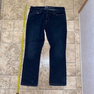 Levi Strauss & Co Modern Straight Dark Wash Jeans 18M